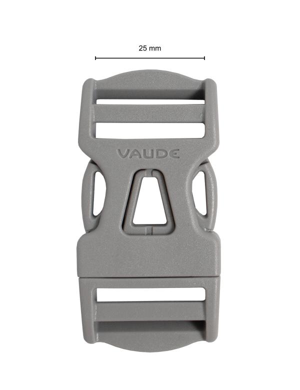 VAUDE Steckschnalle 25 mm Dual Adjust pebbles 