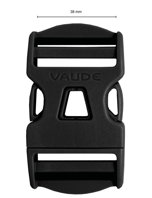 VAUDE Steckschnalle 38 mm Dual Adjust black 