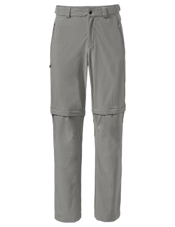 VAUDE Men's Farley Stretch T-Zip Pants III stone grey Gr&ouml;&szlig; 46-Long