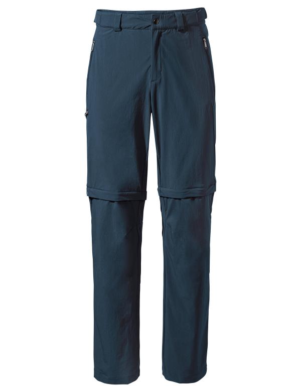 VAUDE Men's Farley Stretch T-Zip Pants III dark sea Gr&ouml;&szlig; 52