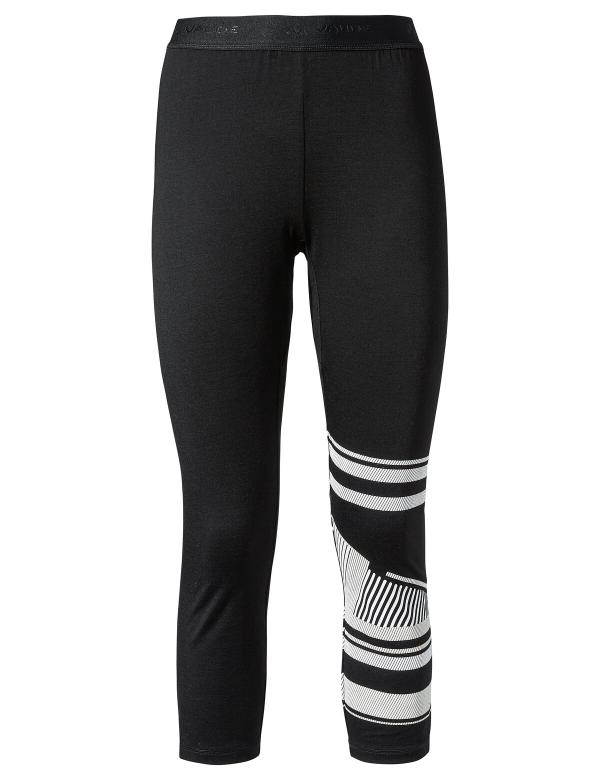 VAUDE Women's Monviso Wool 3/4 Tights black Gr&ouml;&szlig; 40