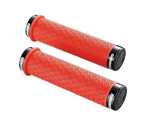 SRAM Lenkergriff SRAM LockingGrips DHSilikon 130mm Paar rot