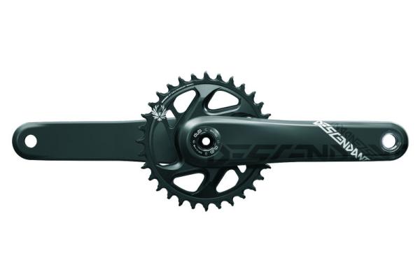 TRUVATIV Kurbel Descendant Eagle 32Z 175mmBoost, Direct Mount, Carbon, DUB, Black