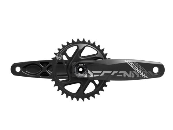 TRUVATIV Kurbel Descendant Downhill 34Z 165mmDUB83, Direct Mount
