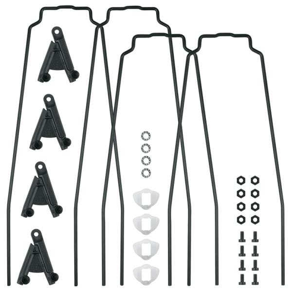 SKS BLUEMELS STYLE 28", 56 mm - ESC V-Adapter Streben Set schwarz 