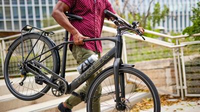 Trek FX+ 2 SO LT S Satin Mulsanne Blue Produktbild 2