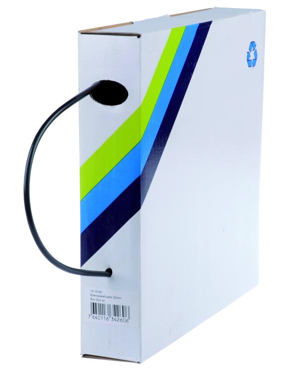 Bremskabelh&uuml;lle Q5 mm SLR-Imitation Rolle &agrave; 30 m schwarz 