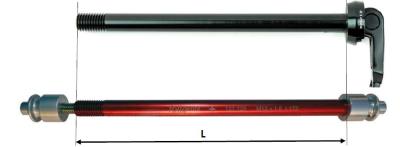 FollowMe Steckachs-Aufnahmeadapter M12x1.75 L&auml;nge 180mm  Produktbild 1