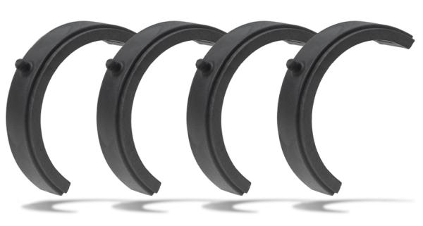 Bosch Set Distanzgummi f&uuml;r Displayhalter Nyon BUI350 31.8mm schwarz 