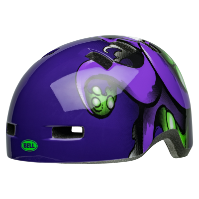 Bell Lil Ripper Helmet S gloss purple tentacle Unisex Produktbild 1