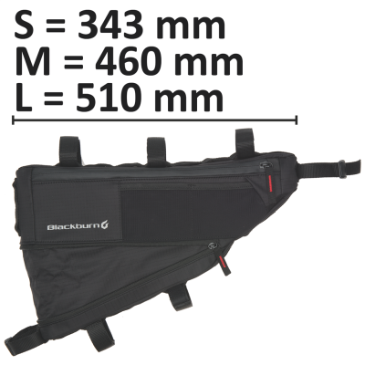 Blackburn Outpost Frame Bag S black Produktbild 1