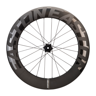 Easton EC90 AERO 85 Road CLN Disc Wheel 700C/'12X142 SHI matte carbon/ultra gloss Produktbild 1