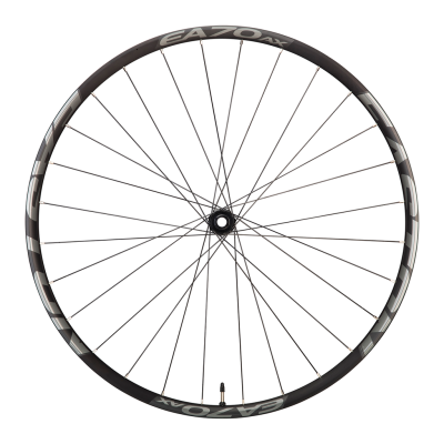 Easton EA70 AX Road Gravel CLN Disc Wheel 700C/'12X100 matte black/brushed Produktbild 1