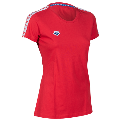 Arena W T-Shirt Team M red/white/red Damen Produktbild 1