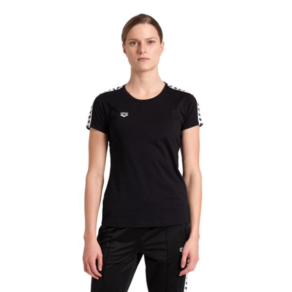 Arena W T-Shirt Team XL black/white/black Damen