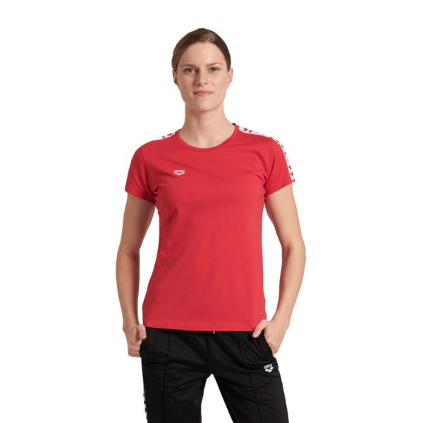 Arena W T-Shirt Team XS red/white/red Damen