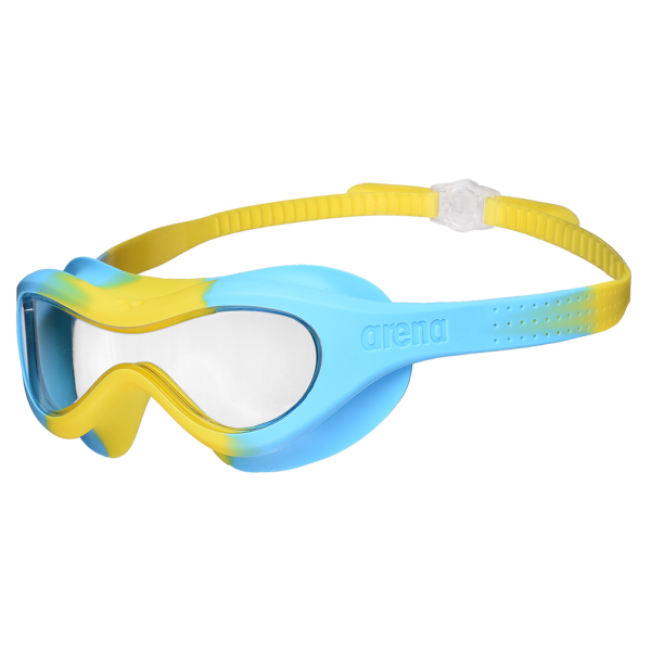 Arena Kids Spider Mask one size clear/yellow/lightblue Unisex