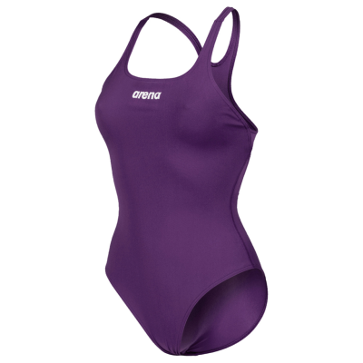 Arena W Team Swimsuit Swim Pro Solid D 36 plum/white Damen Produktbild 1