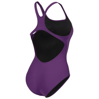 Arena W Team Swimsuit Swim Pro Solid D 42 plum/white Damen Produktbild 2