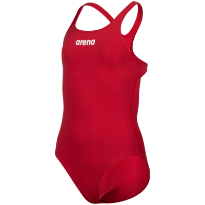 Arena G Team Swimsuit Swim Pro Solid 152 red/white M&auml;dchen Produktbild 1