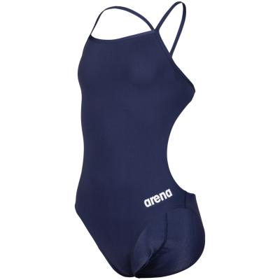 Arena G Team Swimsuit Challenge Solid 128 navy/white M&auml;dchen Produktbild 1
