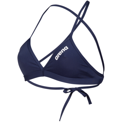 Arena W Team Swim Top Tie Back Solid D 32 navy/white Damen Produktbild 1