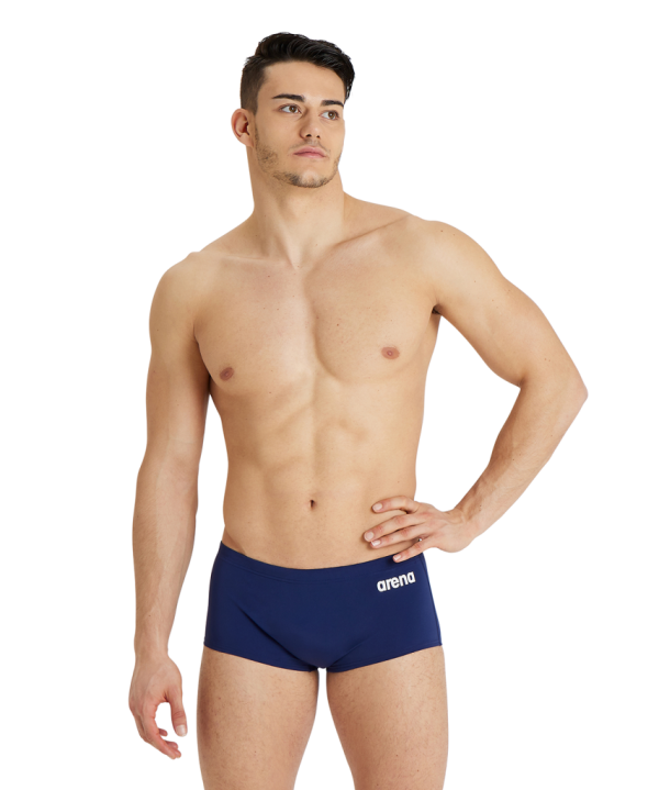 Arena M Team Swim Low Waist Short Solid D 8 navy/white Herren