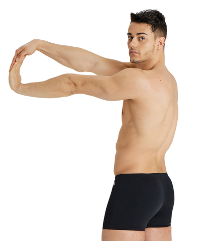 Arena M Team Swim Short Solid D 5 black/white Herren Produktbild 3