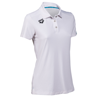 Arena W Team Poloshirt Solid XL white Damen Produktbild 1