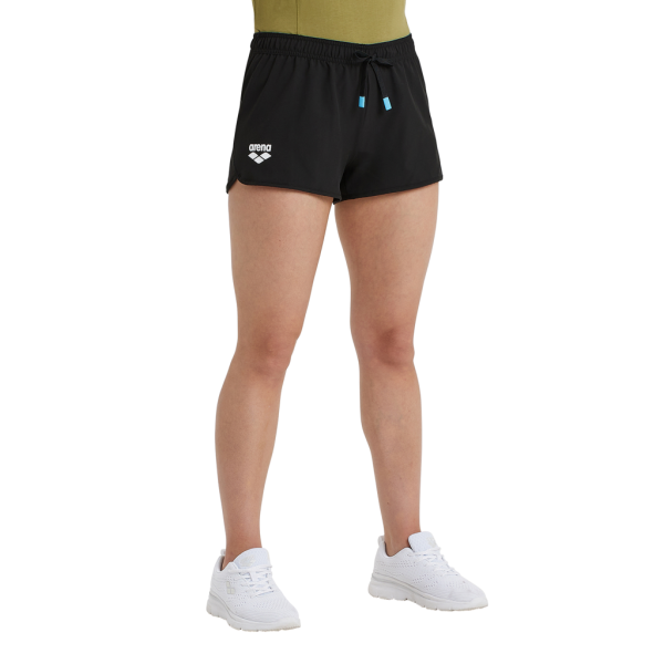 Arena W Team Short Solid XXL black Damen