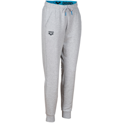 Arena W Team Pant Solid L medium grey heather Damen Produktbild 1