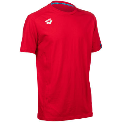 Arena Team T-Shirt Panel S red Unisex Produktbild 1