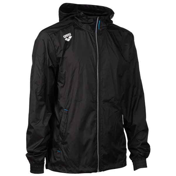 Arena Team Windbreaker Solid XS black Unisex