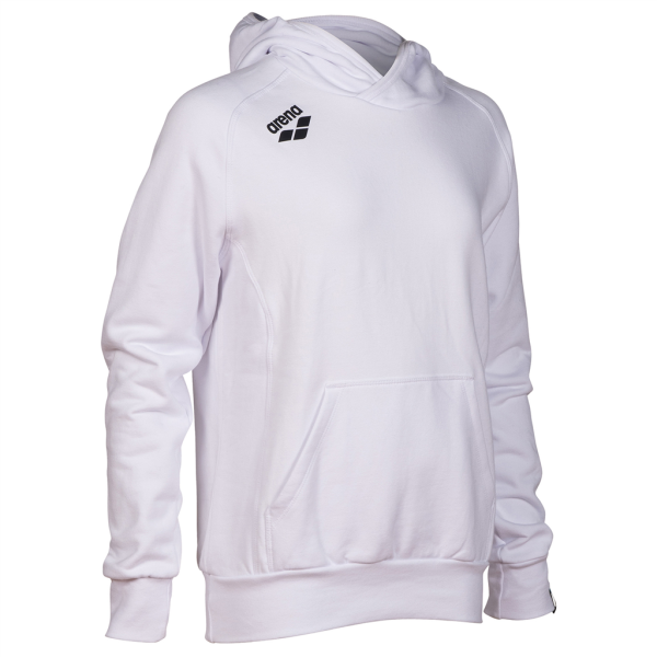 Arena Jr Team Hooded Sweat Panel 164 white Unisex
