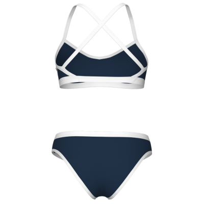 Arena W Arena Icons Bikini Cross Back Solid D 42 navy/white Damen Produktbild 2