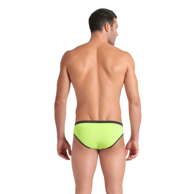 Arena M Arena Icons Swim Briefs Solid D 3 artic lime/dark sage Herren Produktbild 3
