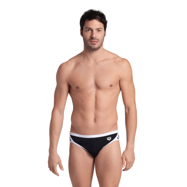 Arena M Arena Icons Swim Briefs Solid D 4 black/white Herren