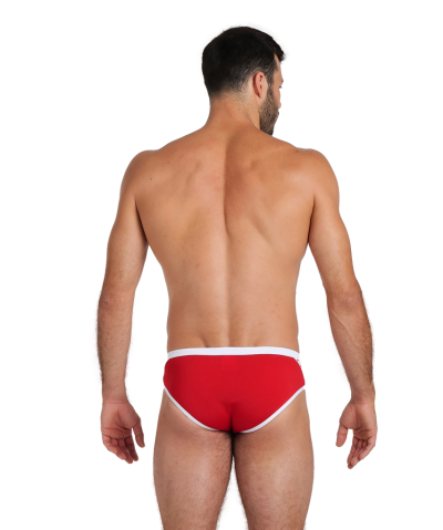 Arena M Arena Icons Swim Briefs Solid D 8 red/white Herren Produktbild 3