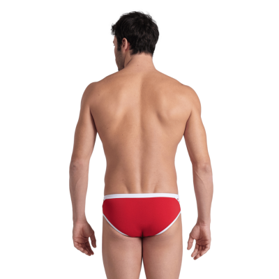 Arena M Arena Icons Swim Briefs Solid D 6 red/white Herren Produktbild 3