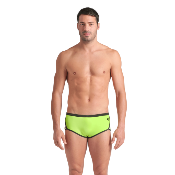 Arena M Arena Icons Swim Low Waist Short Solid D 5 artic lime/dark sage Herren
