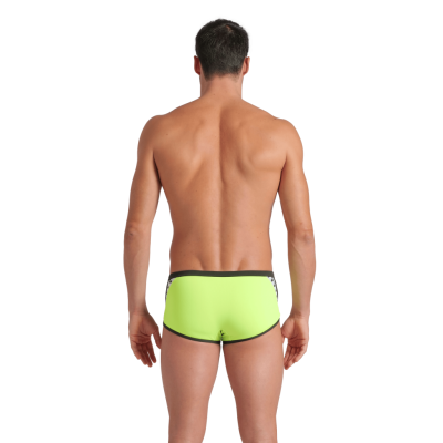 Arena M Arena Icons Swim Low Waist Short Solid D 5 artic lime/dark sage Herren Produktbild 3