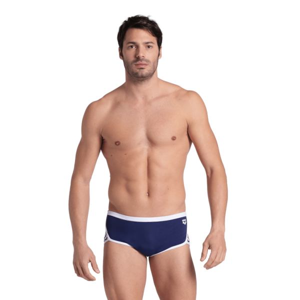 Arena M Arena Icons Swim Low Waist Short Solid D 8 navy/white Herren