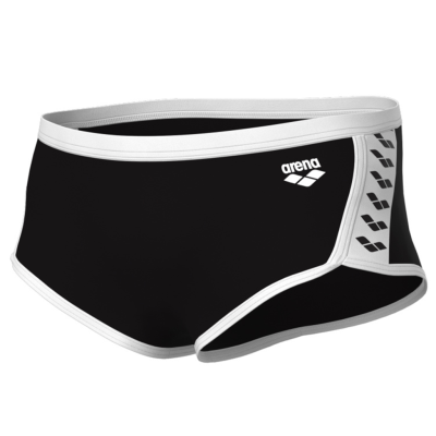 Arena M Arena Icons Swim Low Waist Short Solid D 2 black/white Herren Produktbild 1