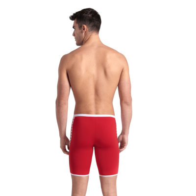 Arena M Arena Icons Swim Jammer Solid D 8 red/white Herren Produktbild 3