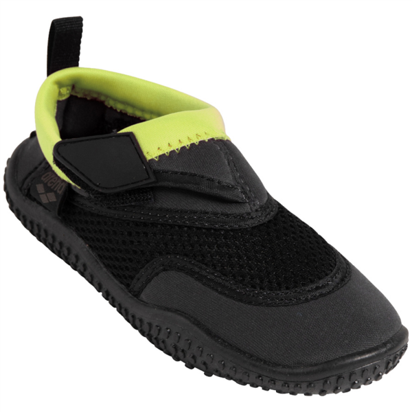 Arena Jr Arena Watershoes Jr 35 dark grey/lime Unisex