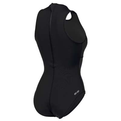 Arena W Team Swimsuit Waterpolo Solid D 34 black/white Damen Produktbild 2