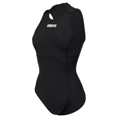Arena W Team Swimsuit Waterpolo Solid D 36 black/white Damen Produktbild 1