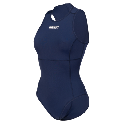 Arena W Team Swimsuit Waterpolo Solid D 38 navy/white Damen Produktbild 1