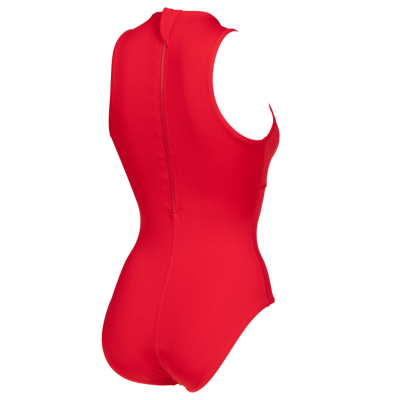 Arena W Team Swimsuit Waterpolo Solid D 38 red/white Damen Produktbild 2