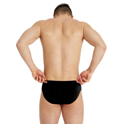 Arena M Team Swim Briefs Waterpolo Solid D 7 black/white Herren Produktbild 3